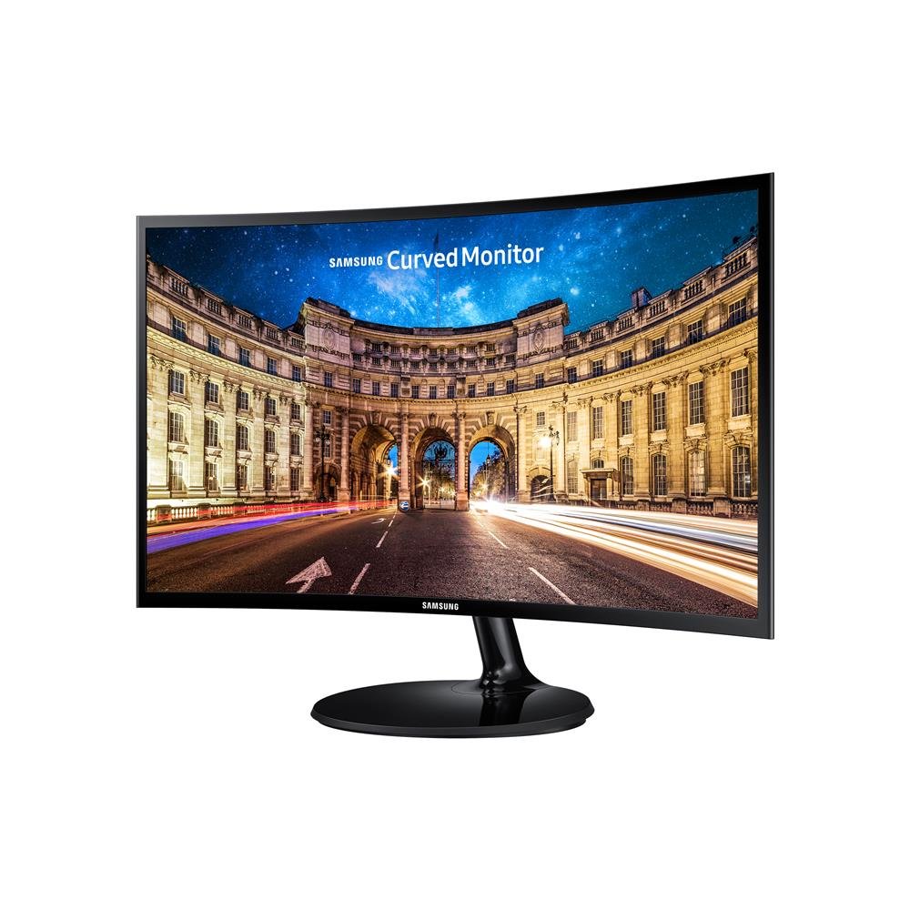 Samsung Curved C27F390FHU 68,5cm (27 Zoll) LED Monitor EEK: A mit VA-Panel und HDMI