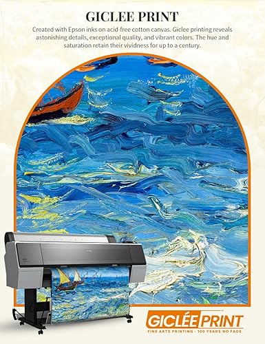 Vista 306 de DECORARTS - Almond Blossom Tree - Vincent Van Gogh Art Reproduction. Giclee Canvas Prints Wall Art for Home Decor 30x24