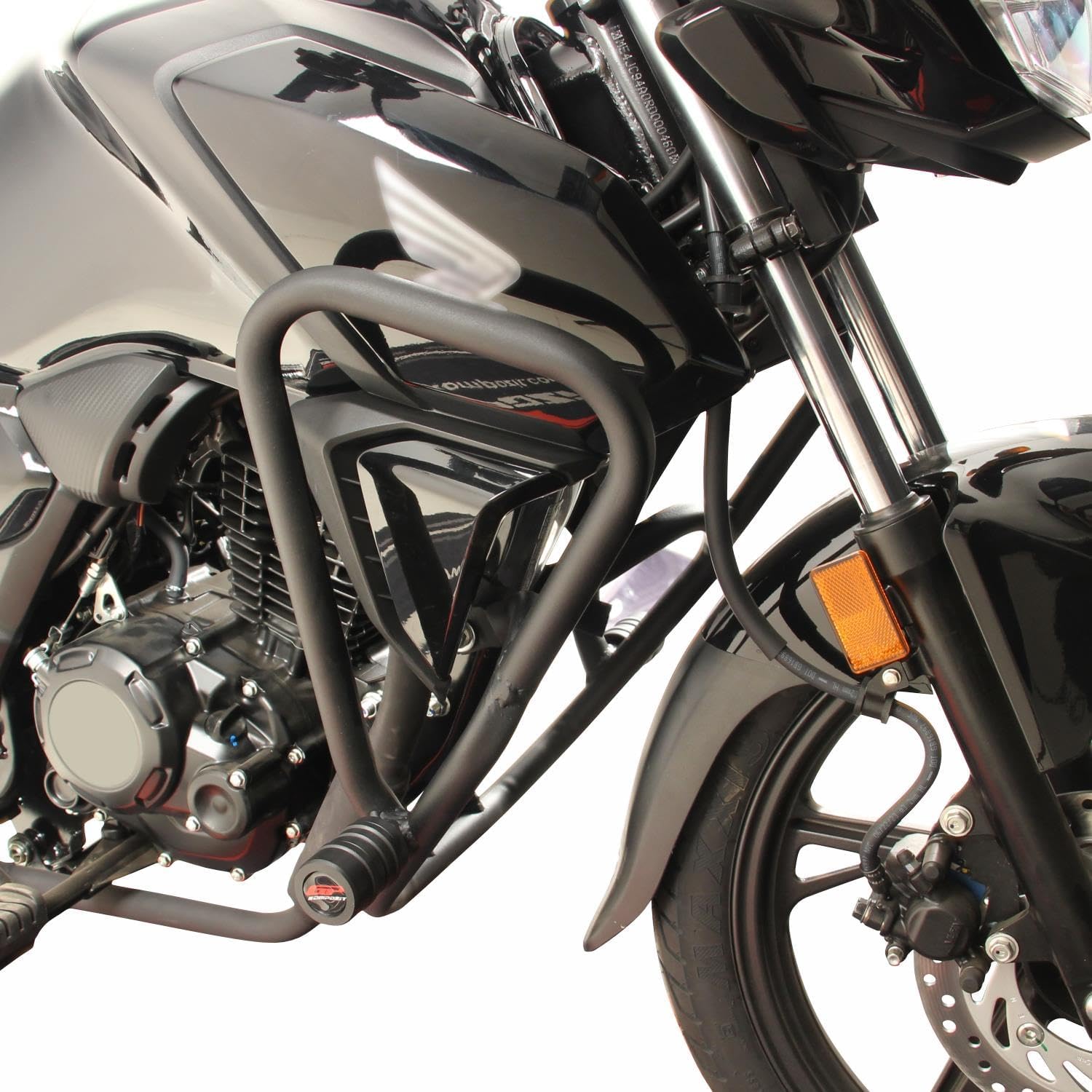 Engine Guard Crash Bar Protection Black Compatible for Honda CB125F 2021-2024