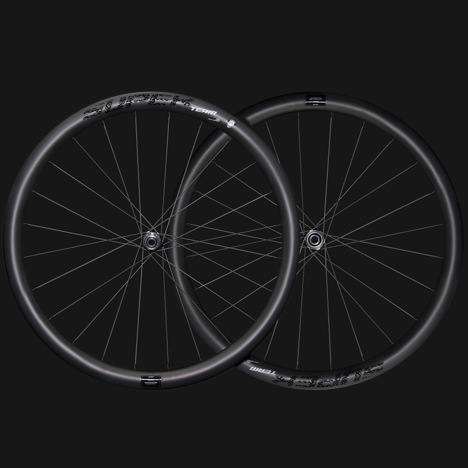 Superteam Gravel Classic/Classic PRO Carbon Wheelset 30/38/44mm Depth Disc Brake, Carbon Gravel Bike Wheels Fit for 8-12 Speed Center Lock with 6 Bolt Adaptor