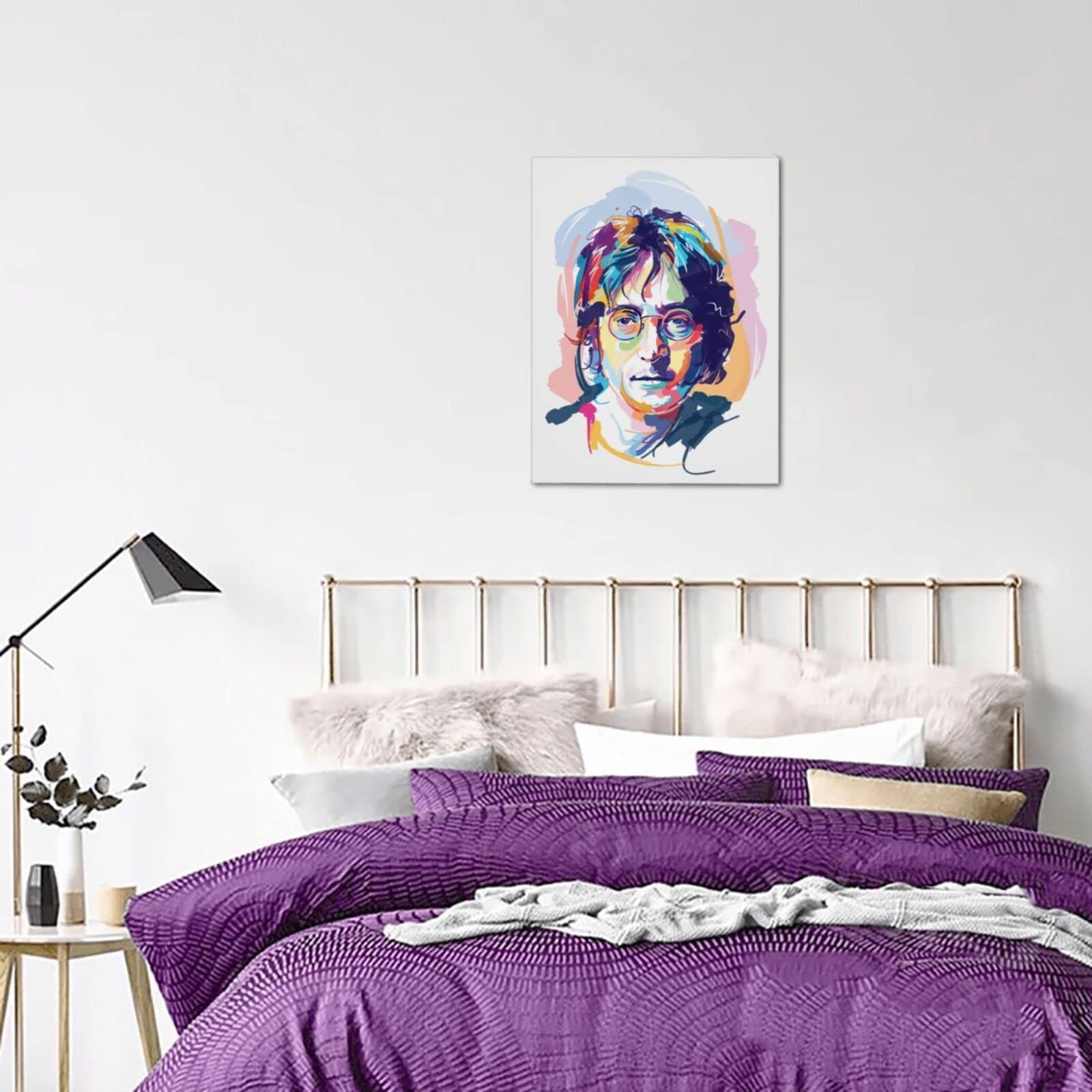 Amazon.co.jp: アートパネル 30×40cm ジョン・レノン モダン絵画