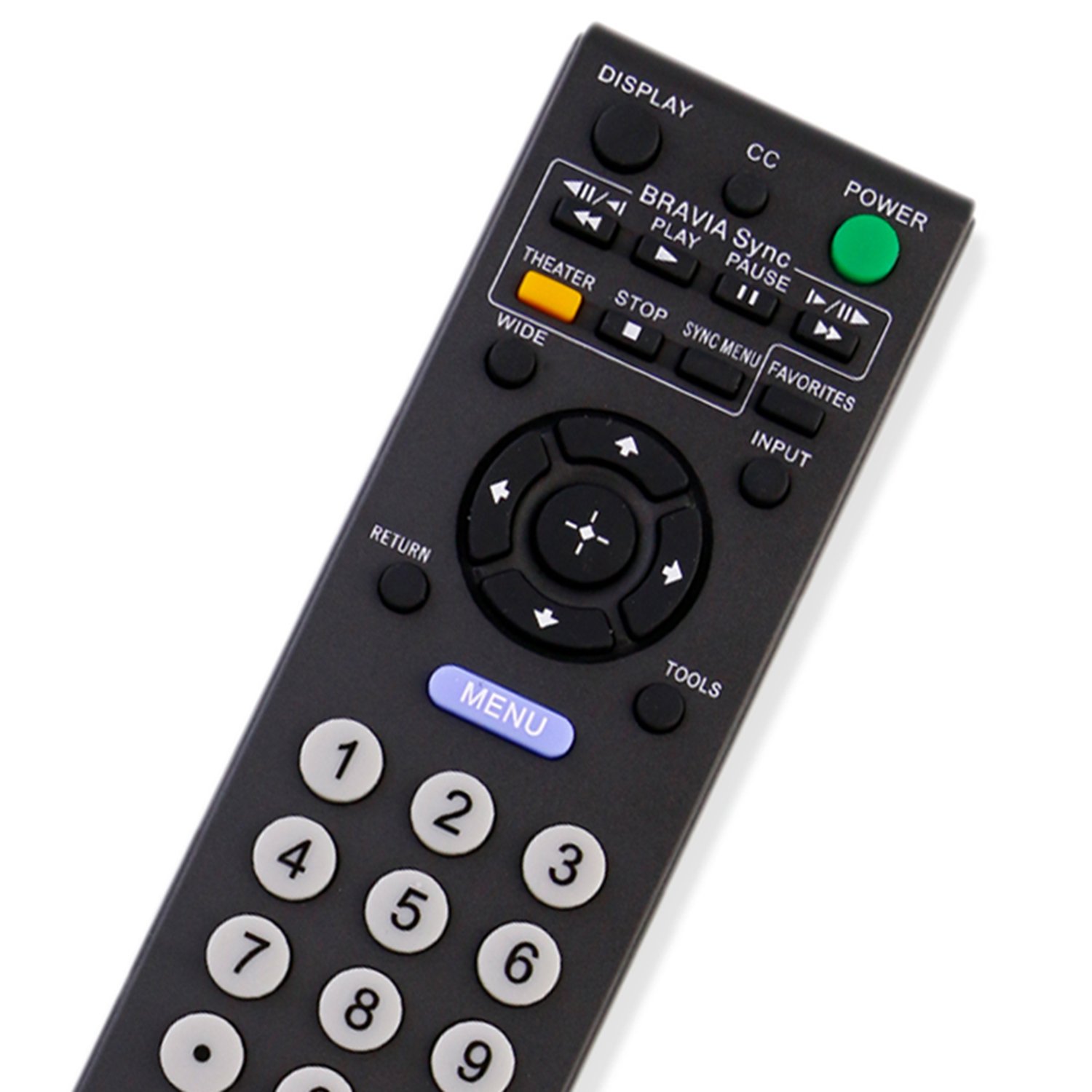 VINABTY RM-ED029 Telecomando Universale Di Ricambio Per TV Sony Bravia - Compatibile Con KDL-32R420A, KDL-40R470A, KDL-46R473A E Altri Modelli - 4