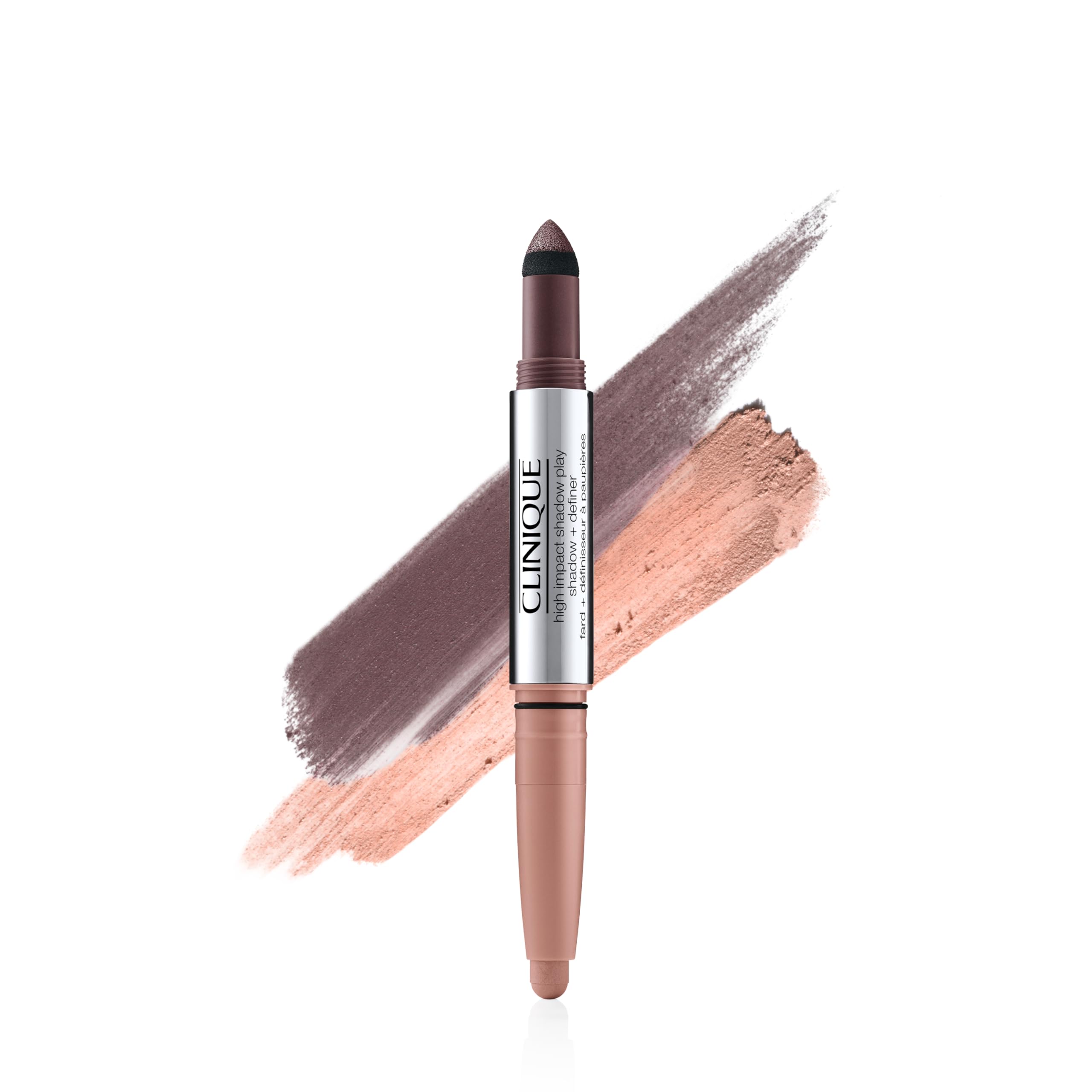 Clinique High Impact™ Shadow + Definer | 2-in-1 Lidschatten-Stick für intensive Augen-Looks | Knitterfrei + wasserfest + sicher für empfindliche Augen