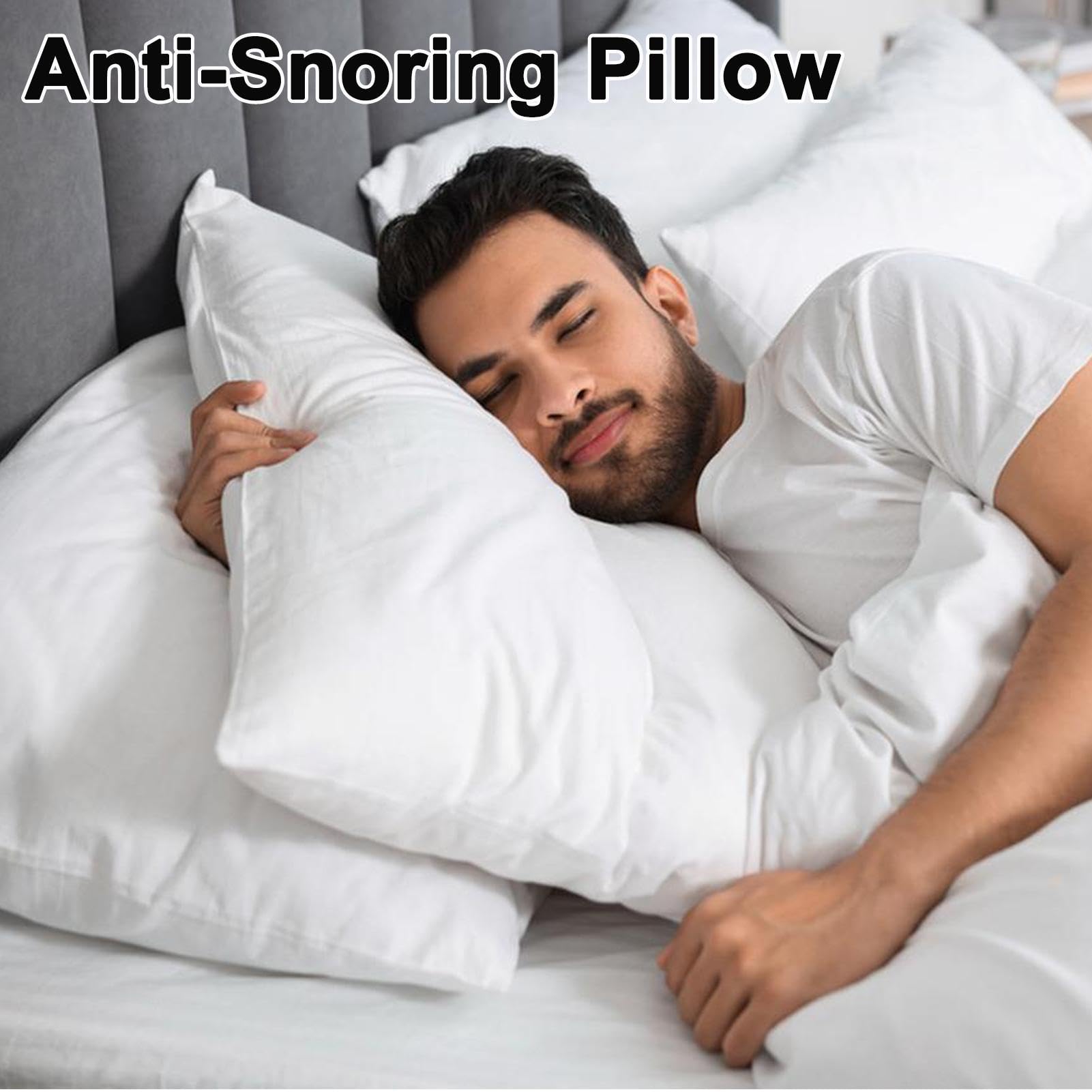 Almohadas Anti Ronquidos Para Dormir Cojín Cómodo para el Cuello | Almohada Para Dormir Para Dormitorio Sala De Estar Sofá Sillón Hombres Mujeres Niños Jóvenes Adolescentes Hijo