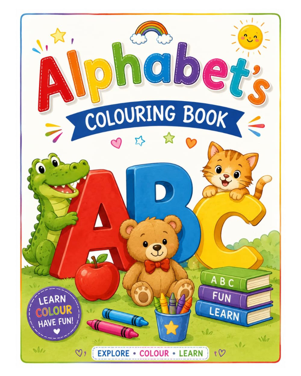 Alphabets Colouring Book: Colour Book