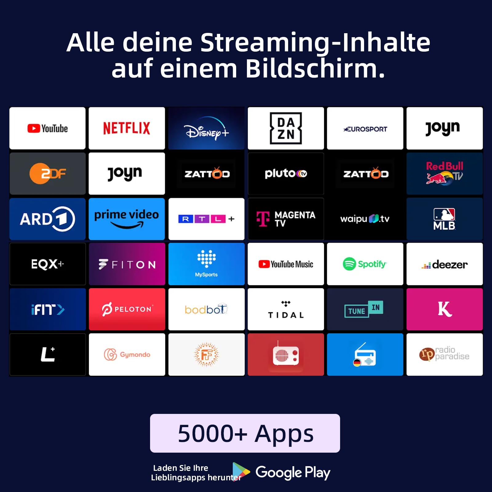 CHIQ U55QM8G 55 Zoll Smart TV, QLED UHD mit HDR, rahmenloses Metall-Design, Google TV, Dolby Audio, Triple-Tuner, 2,4G/5G WLAN, Google Assistant, HDMI 2.1, USB2.0, Modell 2023 Schwarz