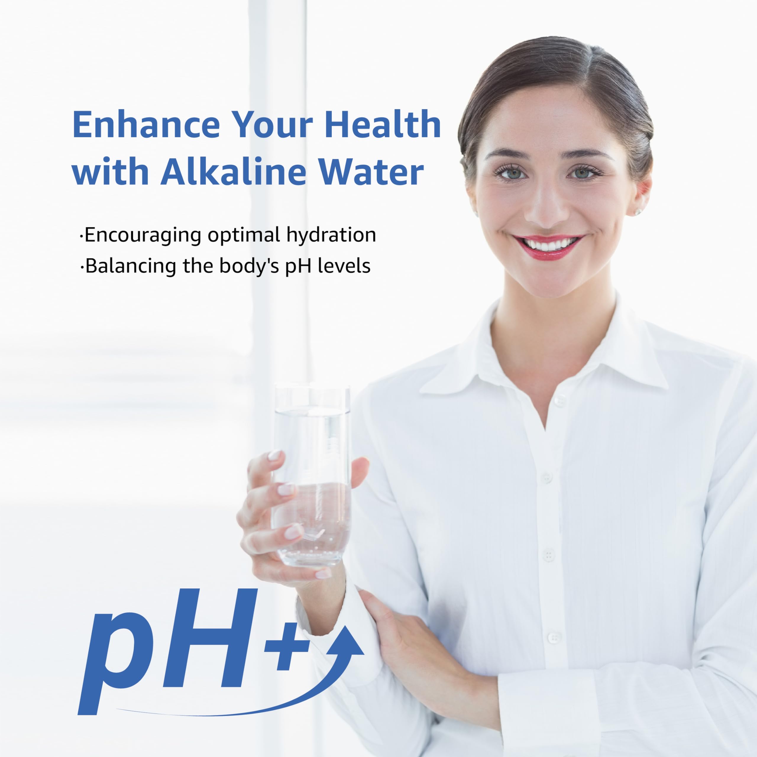 Alkaline Filters Replacement for All Waterdrop Pitcher and Dispenser Filtration System Fits Waterdrop WD-PF-AL Reduces PFOA PFOS Chlorine — view 8