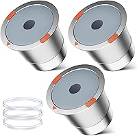 Vista 13 de Tazas K reutilizables para keurig 2.0 1.0, filtro universal de acero inoxidable recargable K Cups Uso para Keurig para la mayoría de cafeteras