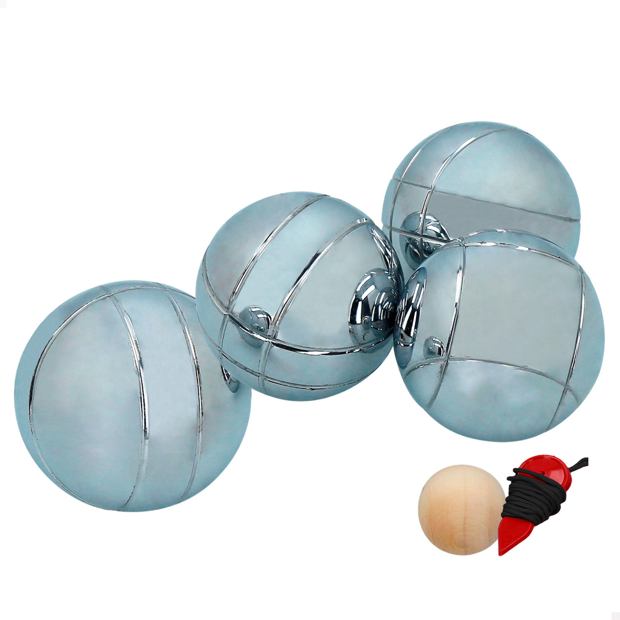 AKTIVE 54035 Juego de petanca 4 bolas Sports