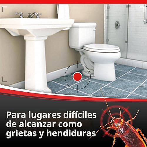 Miniatura 4 de Combat Max 12 meses de cebo para matar cucarachas, estación de cebo para cucarachas pequeñas, resistente a los niños, 18