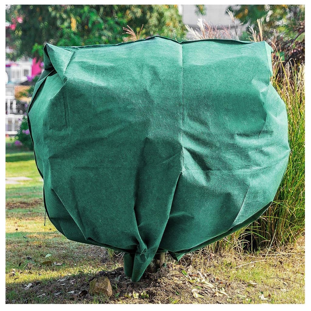 Copertura antigelo per piante, riutilizzabile, in tessuto non tessuto, per arbusti e alberi da giardino