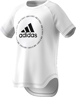 JG TR BOLD TEE Shirt - BLANCO/NEGRO, 116 (5/6 años)