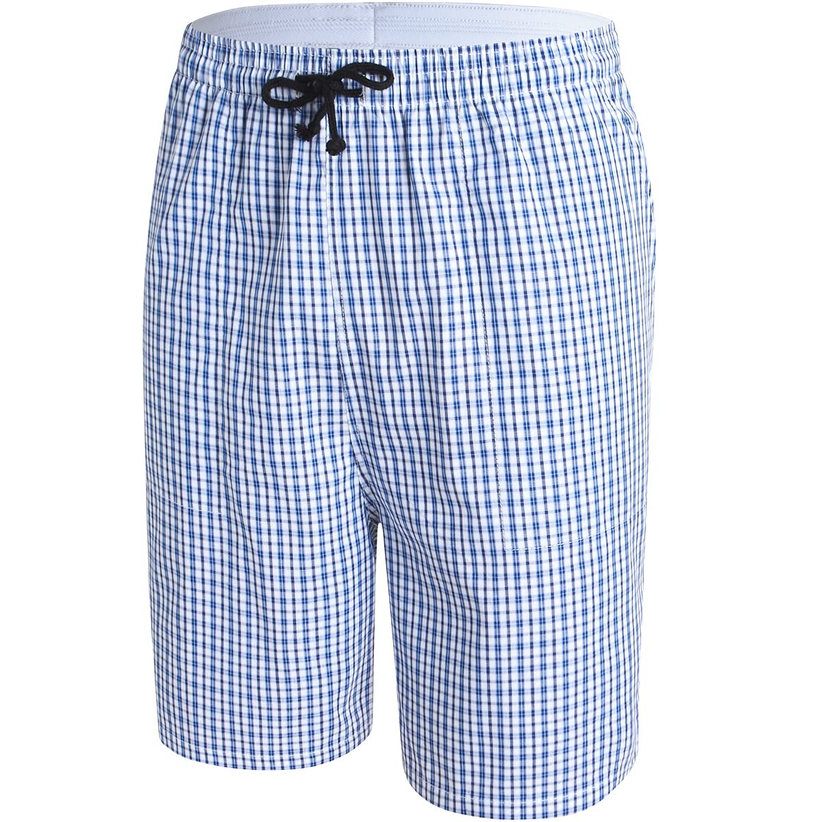 Pantalones Cortos de Pijama Hombre Algodón a Cuadros Pack de 2