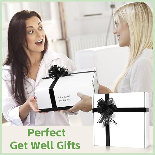 Miniatura 28 de Regalos para mujeres, paquete de cuidado, cesta de regalo para relajarse, spa, regalos de cuidado personal, manta de condolencias después de una Gris