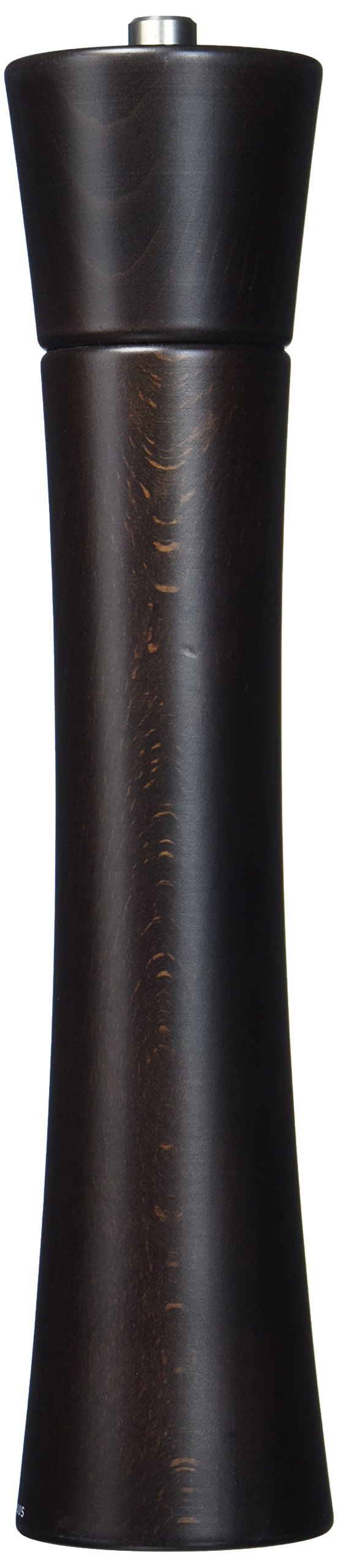 Zassenhaus Frankfurt 021189 Salt Mill Wenge Coloured Beech Wood Grinder Made in Germany Height 30 cm Diameter 6.3 cm
