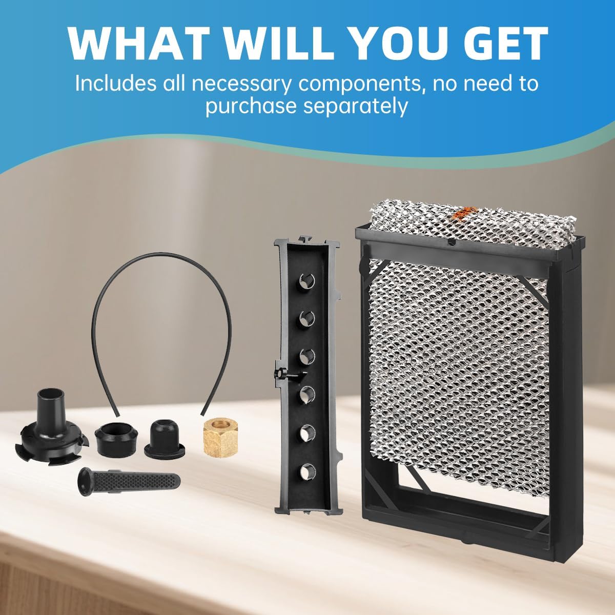 4839 Humidifier Maintenance Kit NO 35 Water Panel Compatible with Aprilaire Whole Home Humidifier Models 600 600A 600 Replacement Filter 1 Set