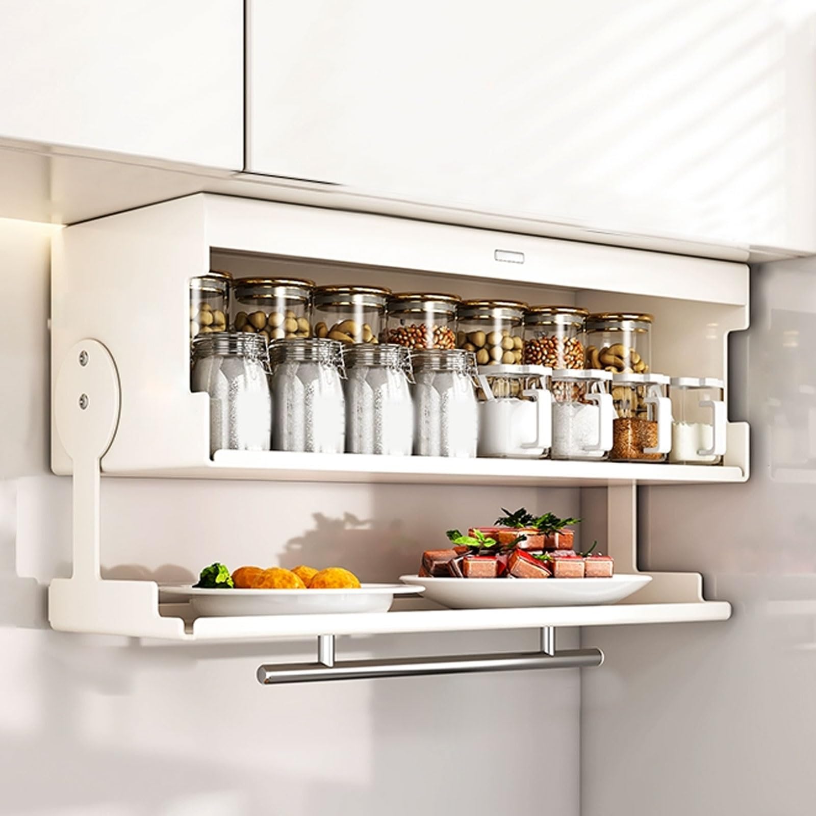 Armoire murale en acier carbone pour organiser votre cuisine moderne