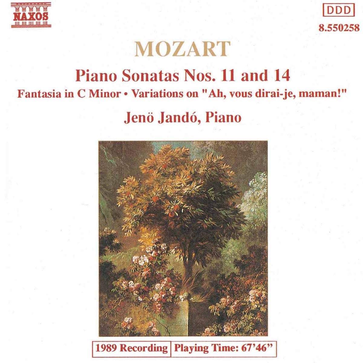 MOZART: Piano Sonatas Nos. 11 and 14 / Fantasia in C Minor