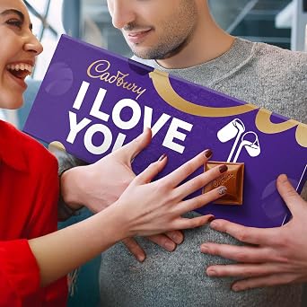Cadbury Dairy Milk I Love You Gift Chocolate Bar Extra-Large 850g