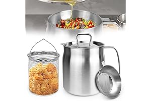 304 Stainless Steel Oil Filter Pot - The Perfect Fit For Your Kitchen