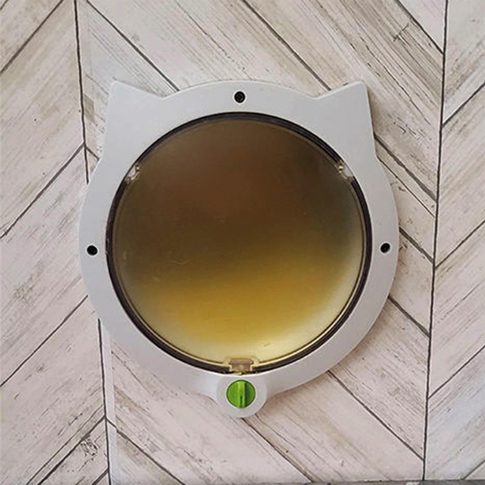 Porta interna per gatti, 31 cm x 26 cm, 4 modalità di bloccaggio regolabile, per gattini, cuccioli, casa, cucina, soggiorno, camera da , cantina,