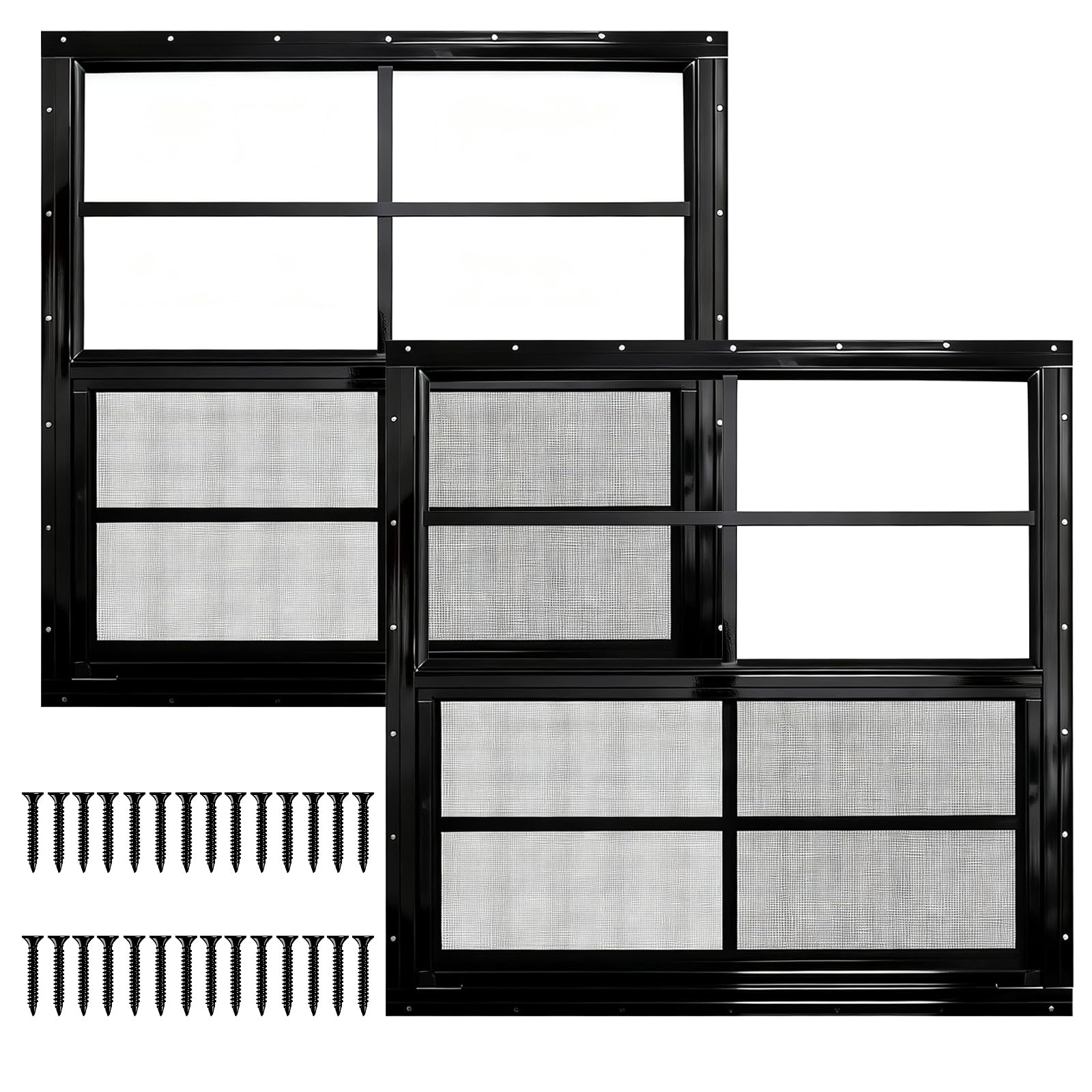 Photo 1 of Yuzzy 36" Casement Window with Tempered Glass