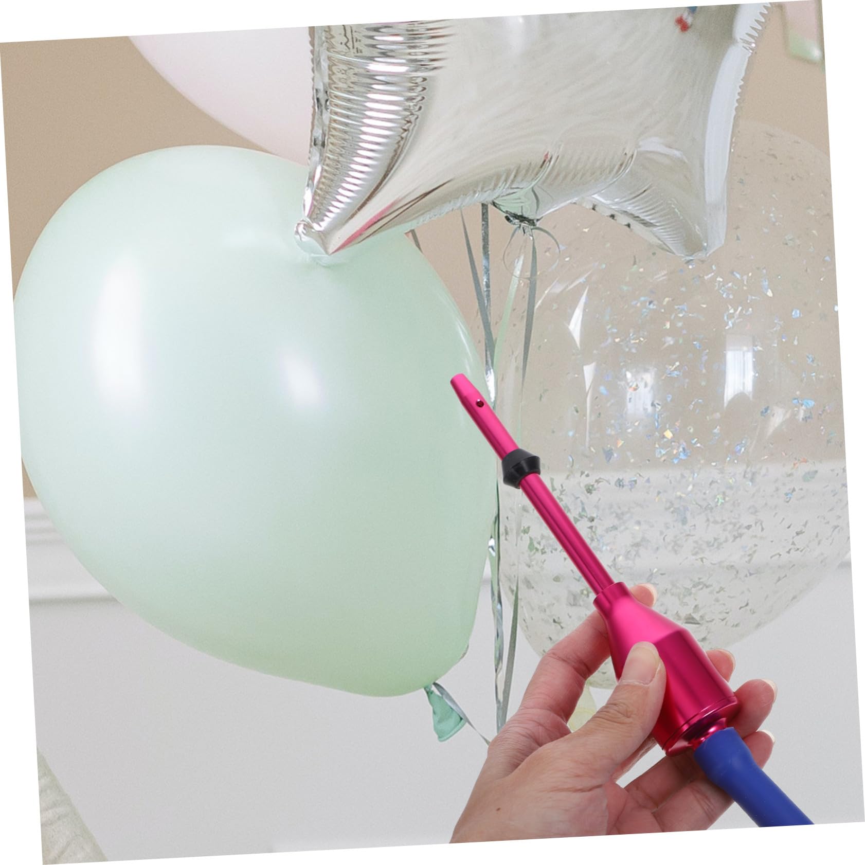 Kit de Relleno para Máquina de Globos 1 Juego, Metal Portátil