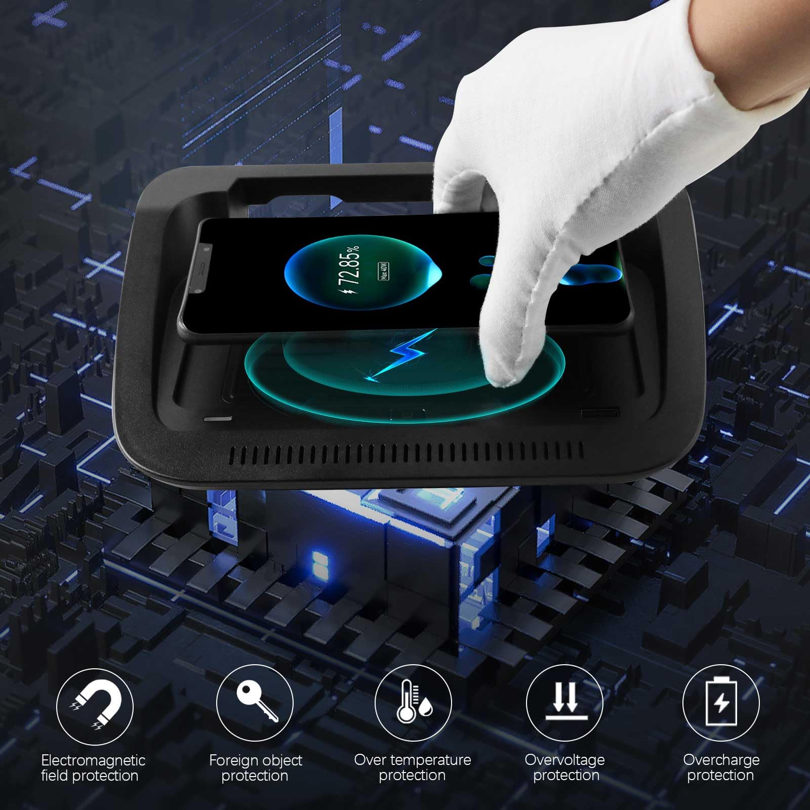 4-in-1 ワイヤレス充電マット 4-in-1 ワイヤレス充電マット