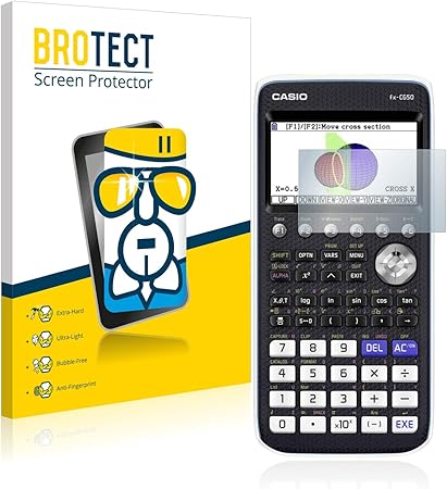 BROTECT Glas Screenprotector compatibel met Casio FX-CG50 - Beschermglas  met 9H hardheid : Amazon.nl: Kleding, schoenen \u0026 sieraden