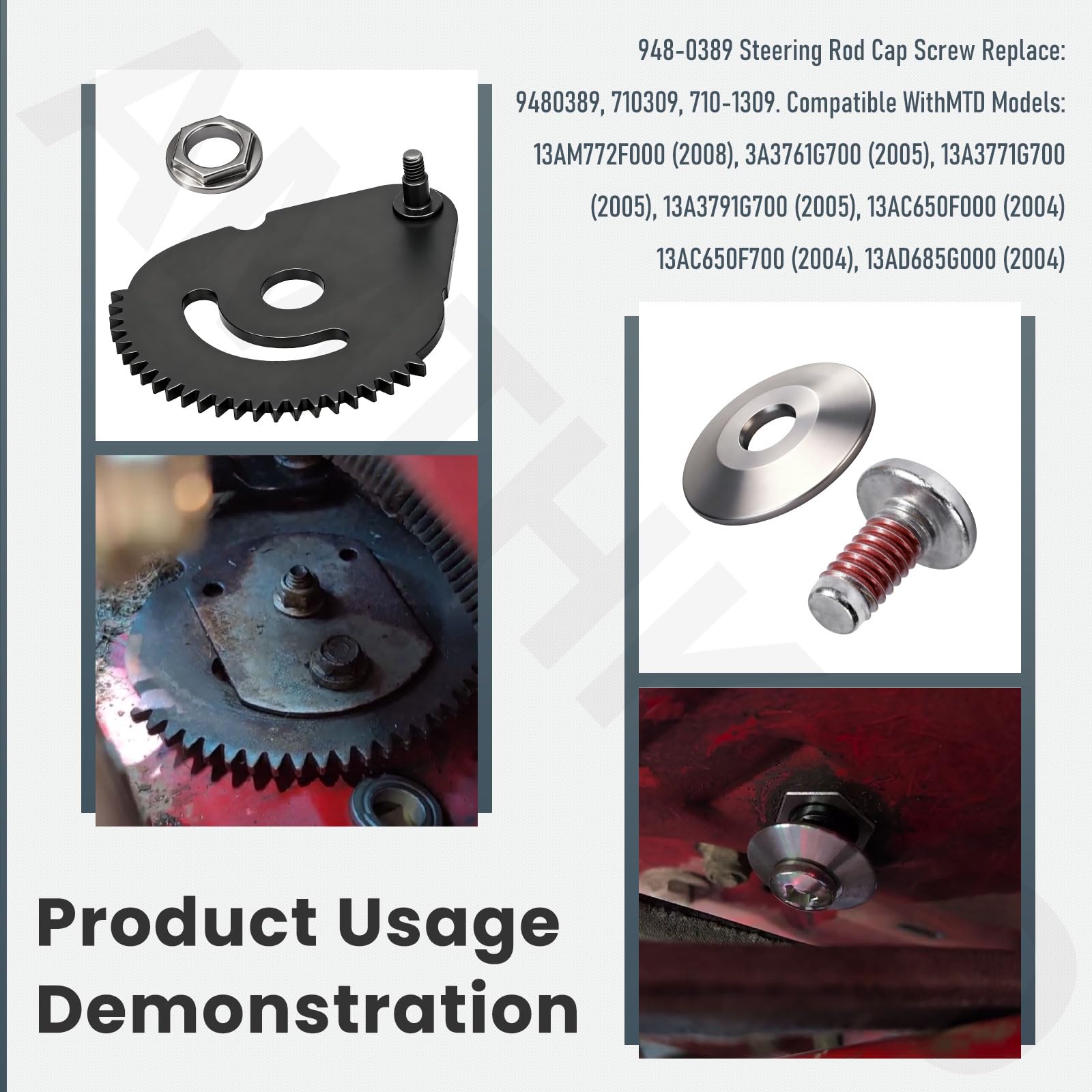 マスオページ Amazon.com: 738-0919B Steering Shaft and 617-04094 Sector