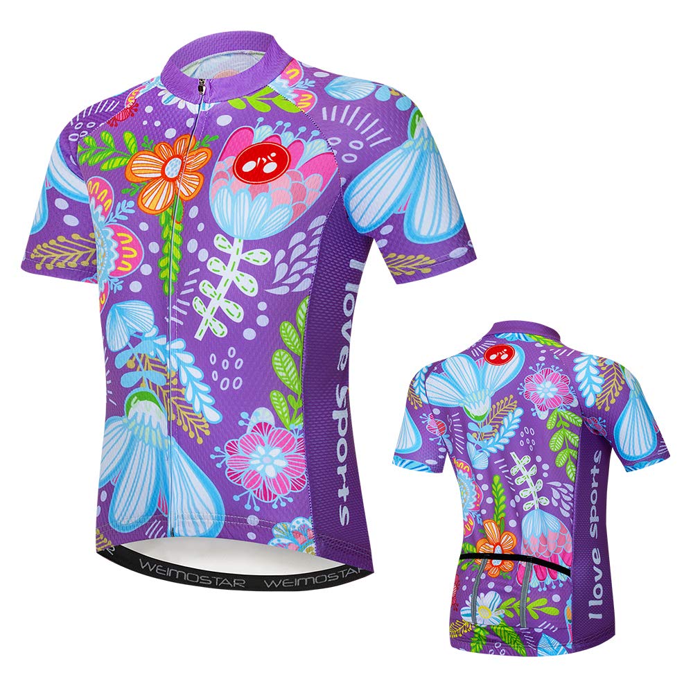 Kinder Radtrikot Set Kleidung Jungen Mädchen Shorts Pad Anzüge