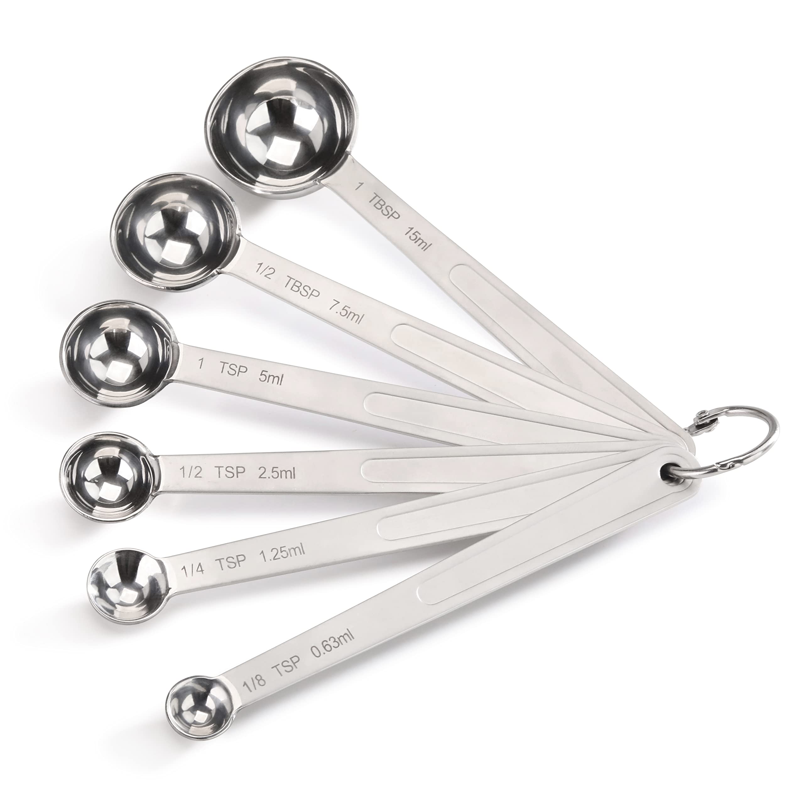 12 in Long Handle Iced Teaspoons Stainless Steel Cocktail Stirring Spoons Set 4