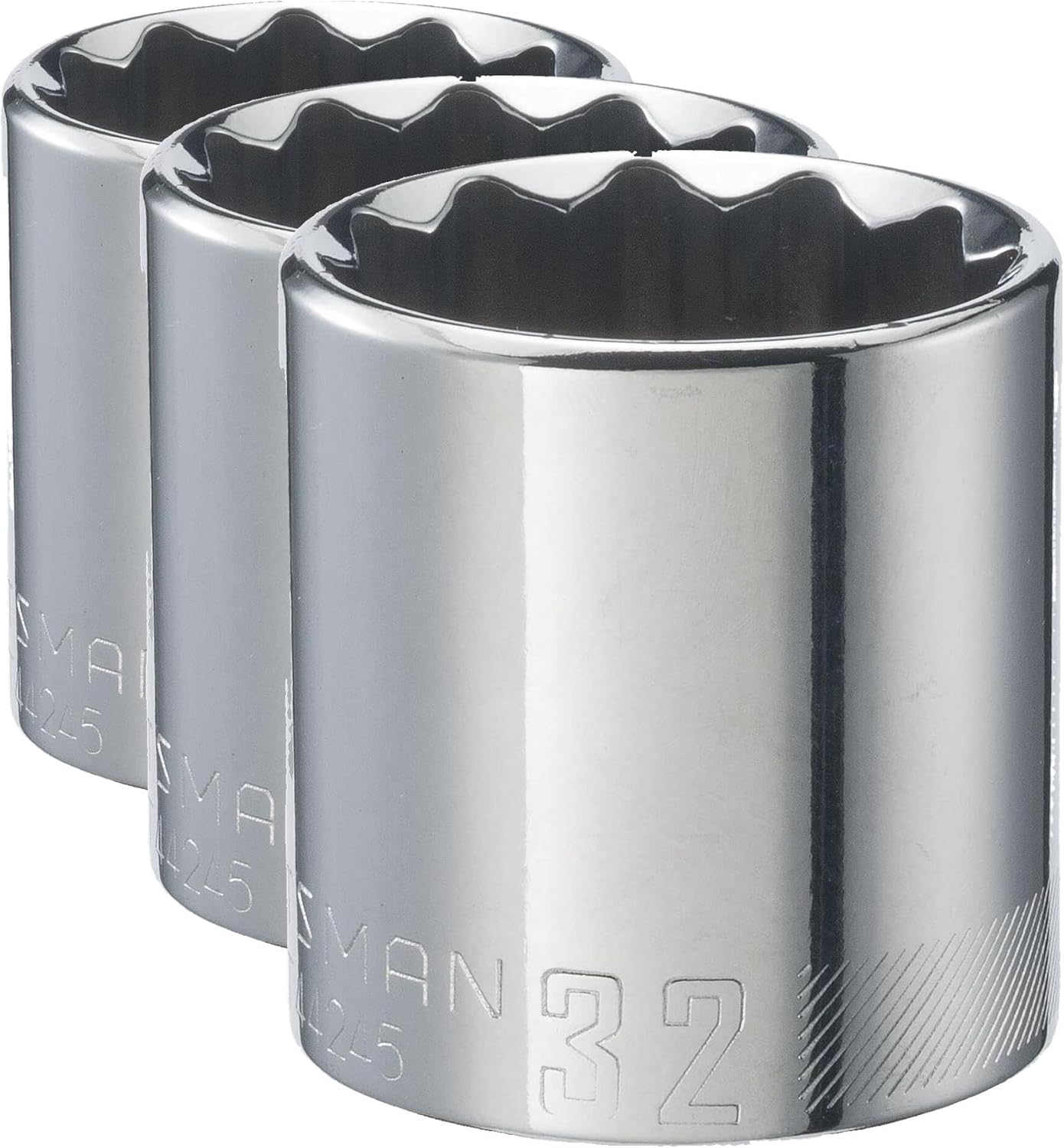 CRAFTSMAN CMMT44245 CM 1/2-IN DR 32MM 12PT SOCKET (Pack of 3)