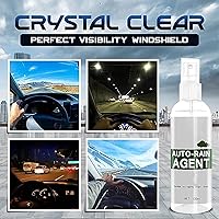 Vista 3 de Agente de revestimiento impermeable de vidrio para automóvil, antiempañamiento, resistente a la lluvia, limpia y restaura el brillo del vehículo