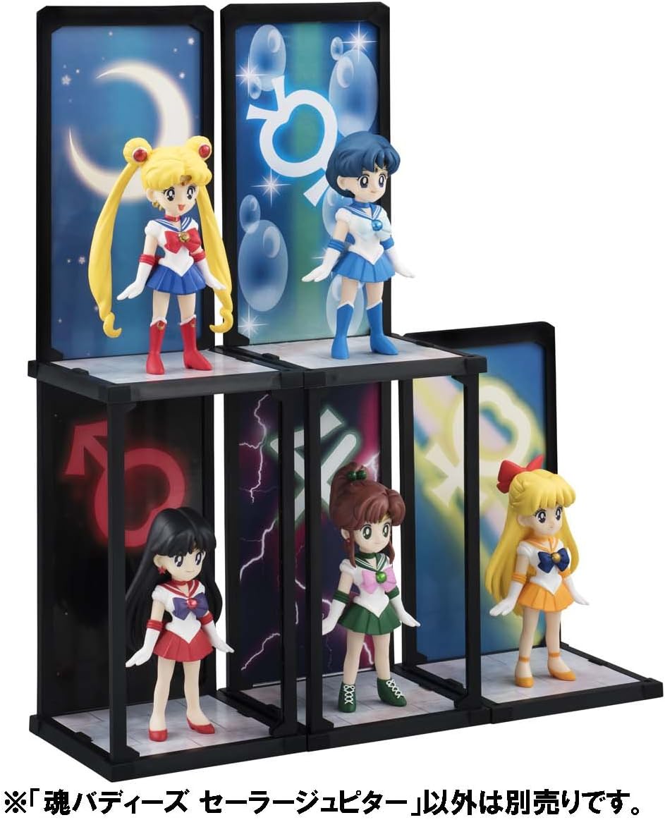 TAMASHII NATIONS Bandai Buddies Jupiter Sailor Moon Action Figure