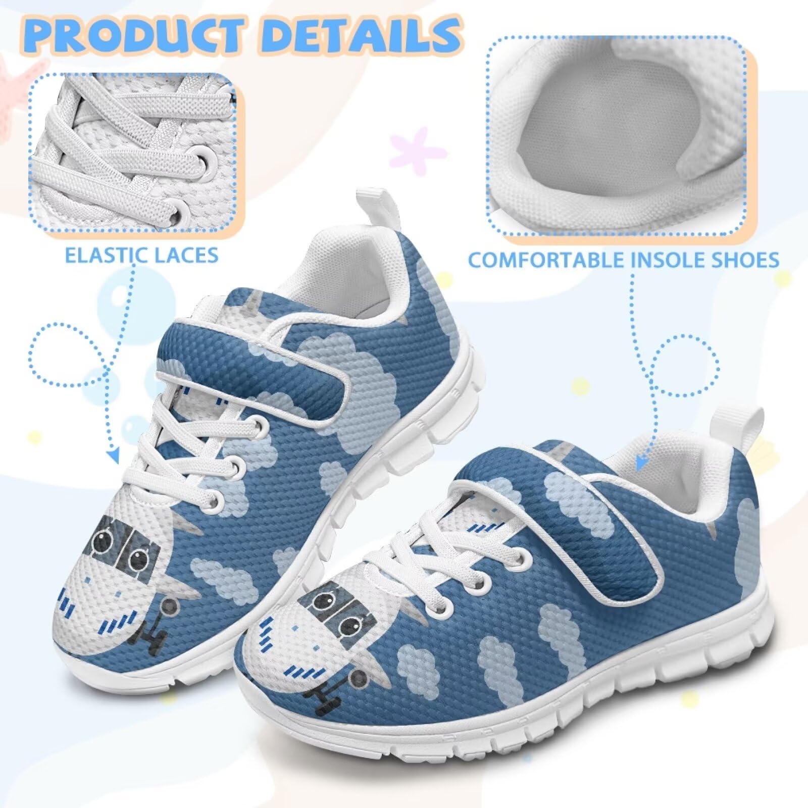 Zapatillas deportivas para niños, con hebilla única, fáciles de tocar, para correr, caminar, para niños y niñas, Avión, 33 EU