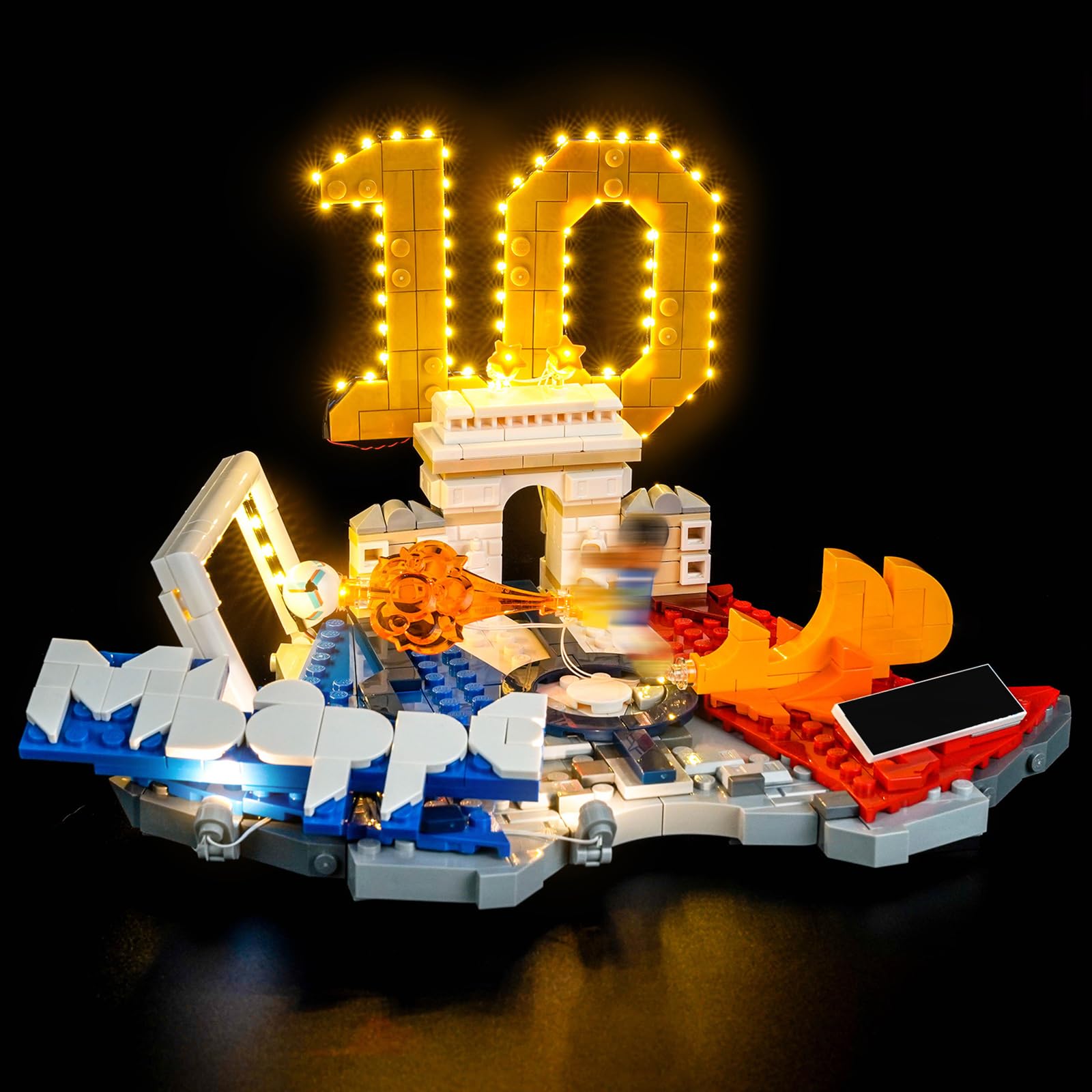 Led Light Set Compatible with Lego 43013 Kylian Mbappe - Soccer Highlight