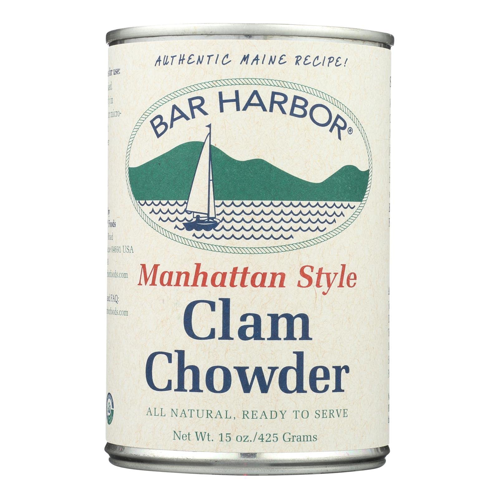Bar Harbor Manhattan Clam Chowder