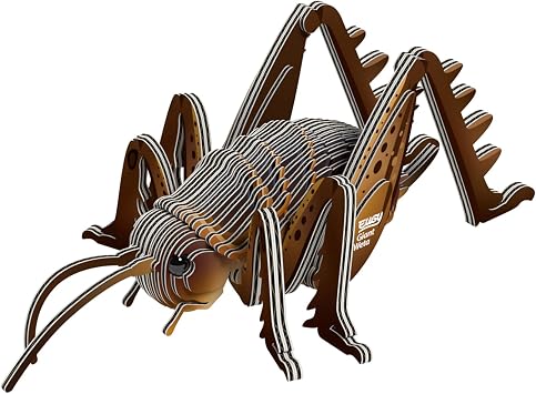 EUGY Giant Weta 3D Puzzle, 46 Piece Paper Craft Kit for Kids 6+