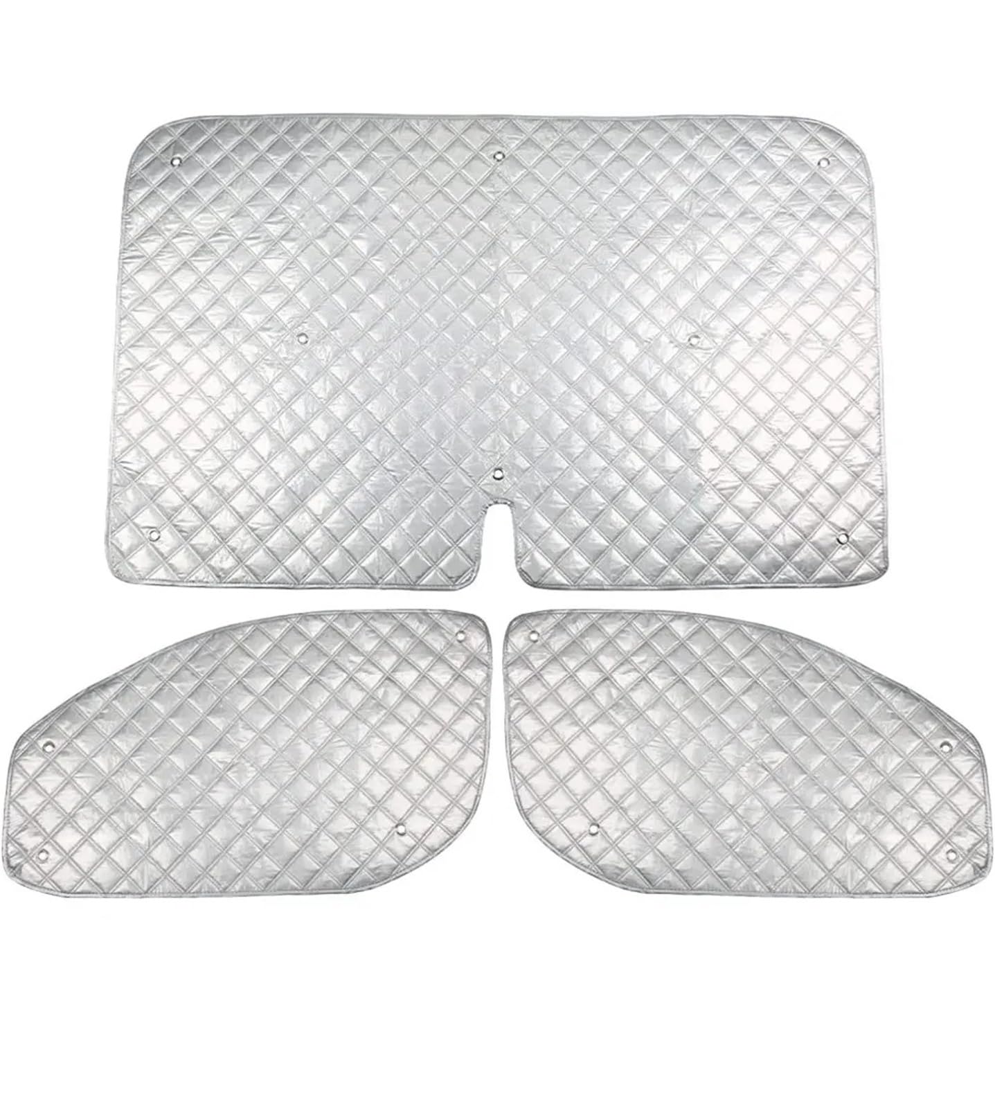 MESKEL Parasol Ventanas para Ford para Transit para Custom MK8 Juego Parasoles para Automóvil Bloqueador Solar Papel Aluminio con Ventosas - Protección UV