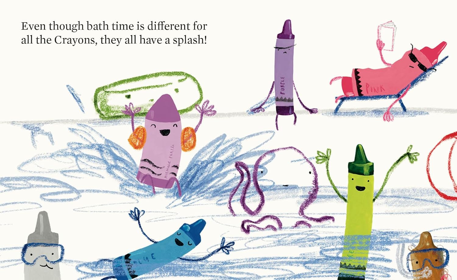 Bath Time for the Crayons (The Crayons Celebrate) - Image 6