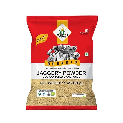 24 Mantara 24 Mantra Organic Jaggery Powder - 1 Lb