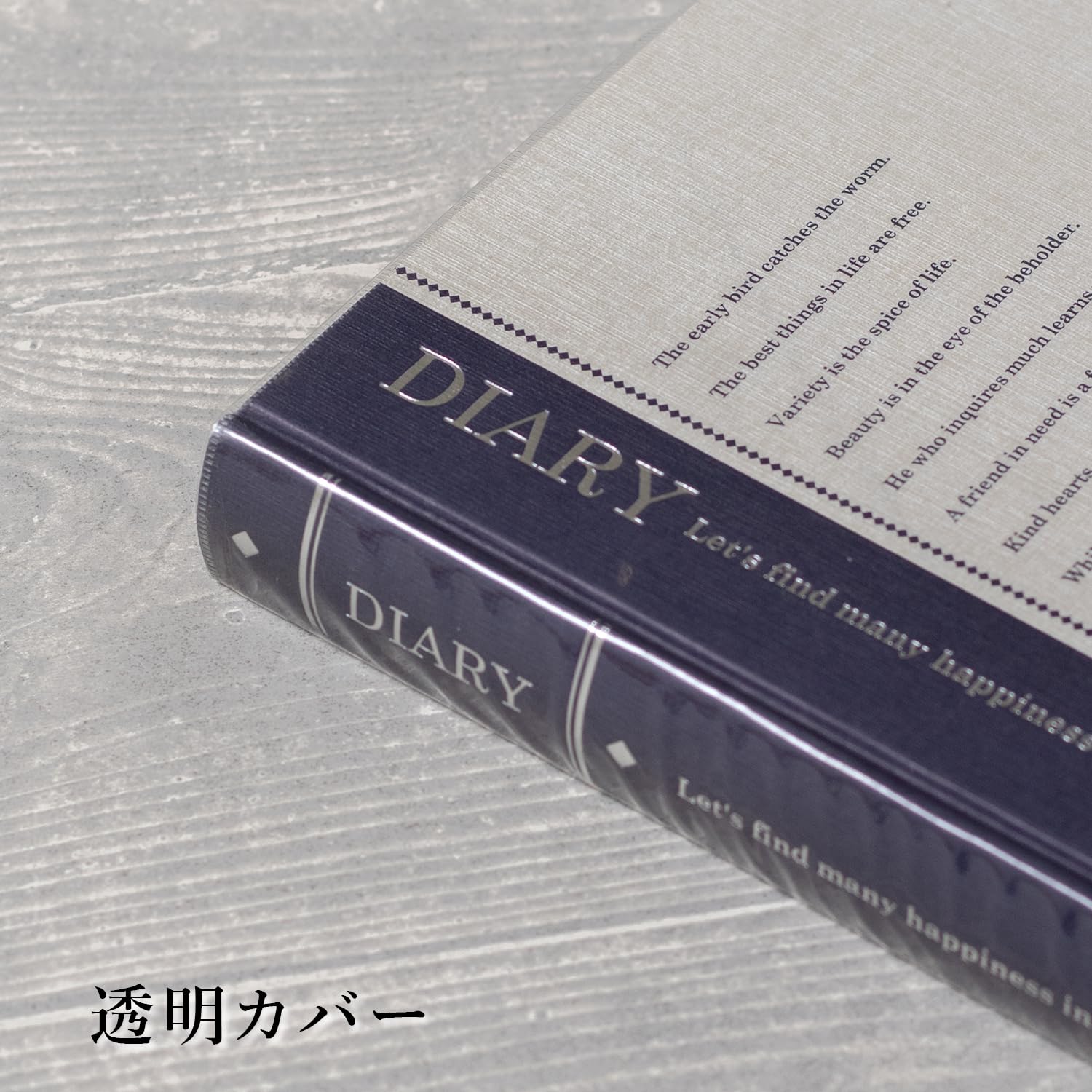 Apica D303 Diary, 3 Year Diary, Horizontal Writing A5, Date Display Included