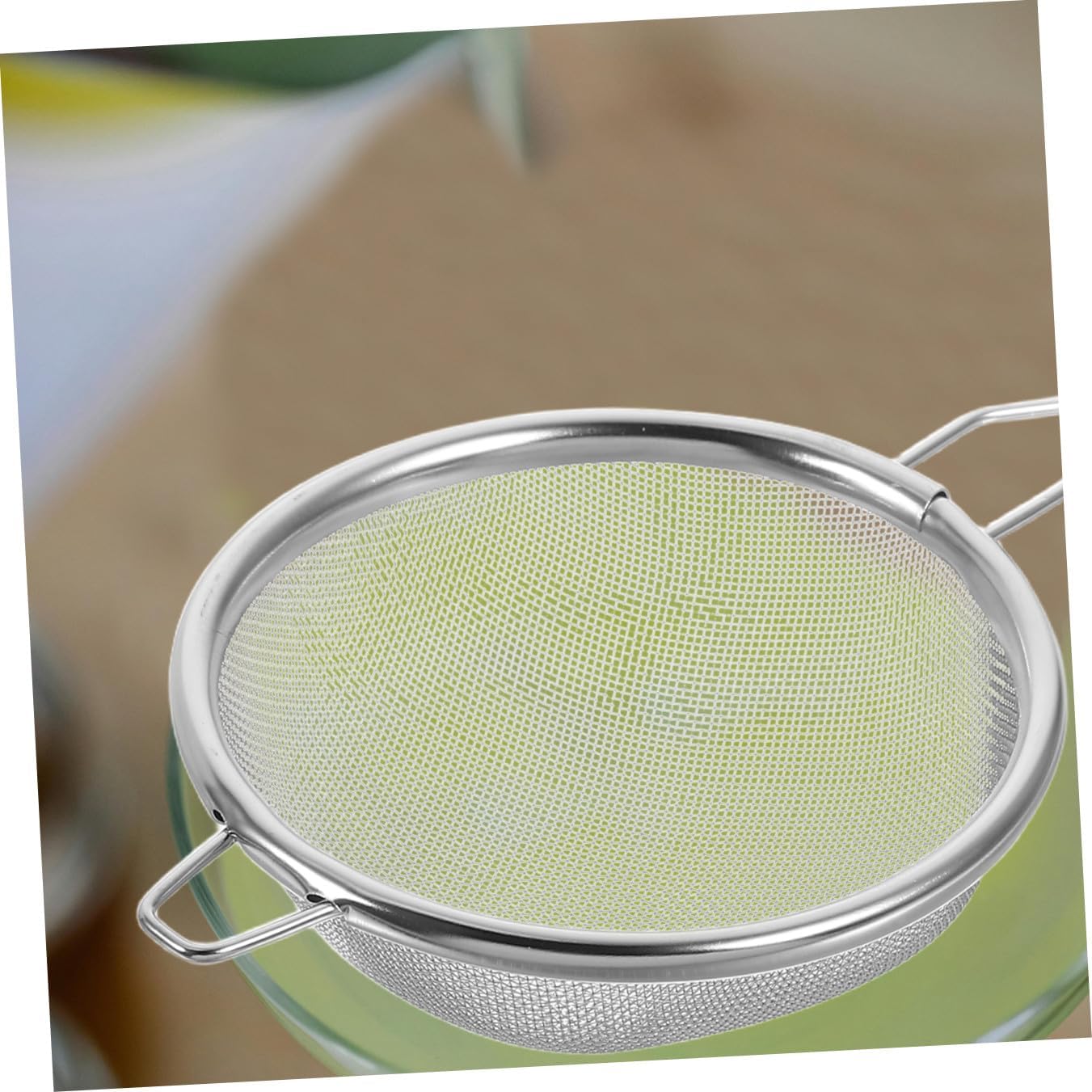 Stainless Steel Tea Strainer for Loose Tea, Fine Mesh Filter Spoon