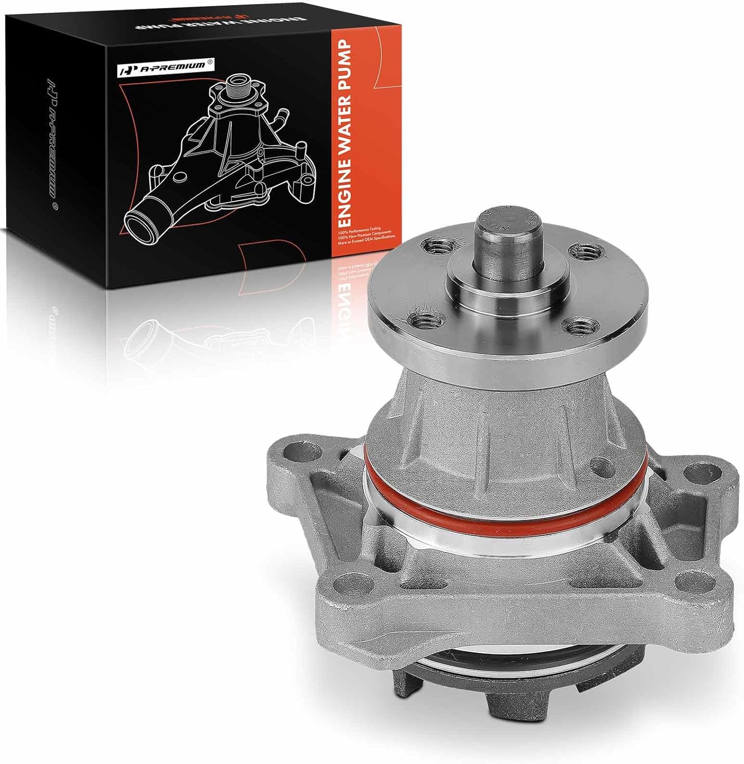A-Premium Engine Water Pump with Gasket Compatible with Chevrolet Tracker 2001-2004 & Suzuki Grand Vitara 1999-2008, Vitara 2004, XL-7 2002-2006, 2.5L 2.7L