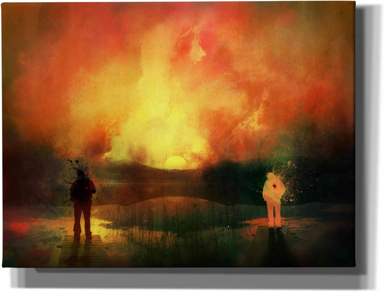 Cortesi Home 'Roads' by Mario Sanchez Nevado, Canvas Wall Art, 16"x12"