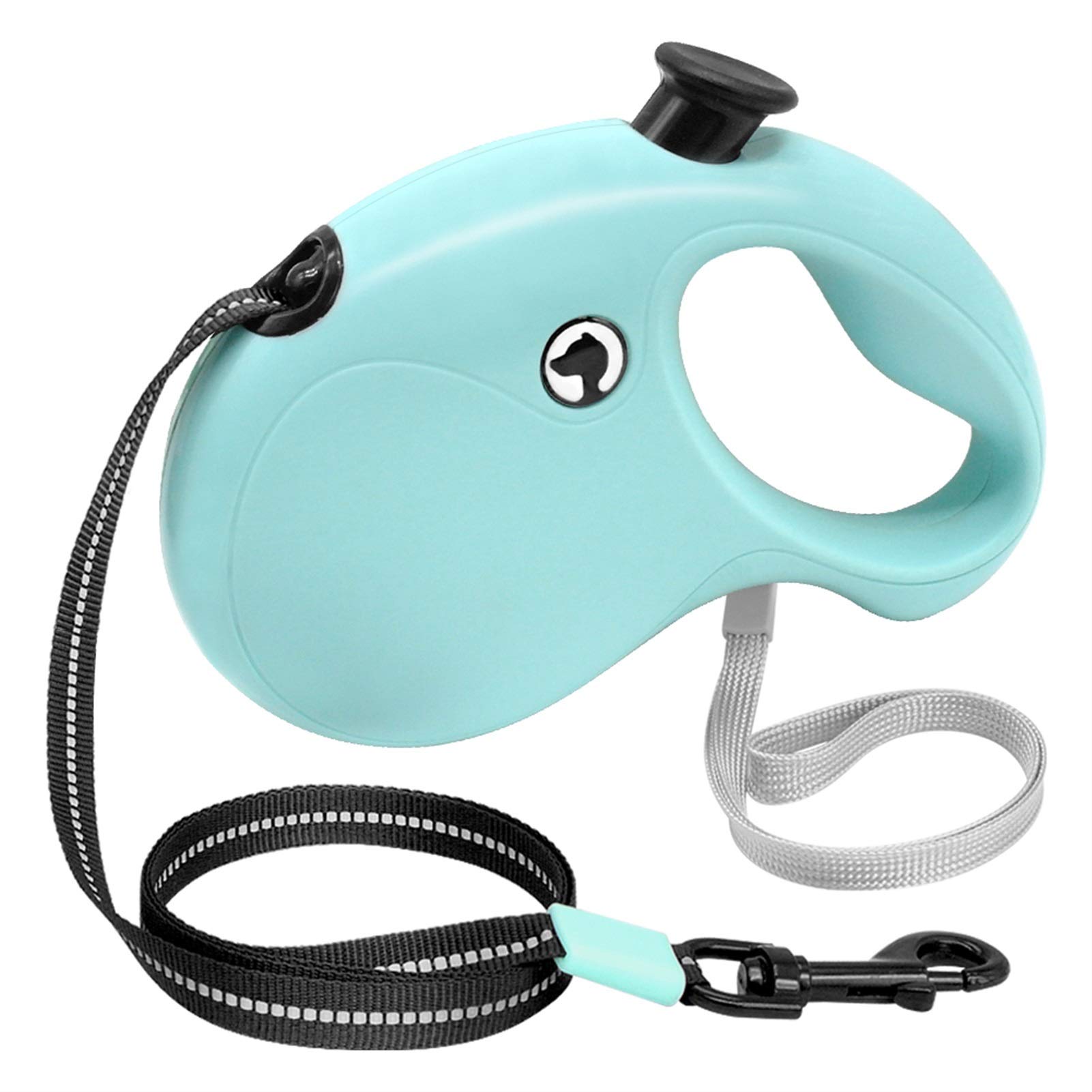 WolFum Collar de perro 5 m retráctil automático correa de perro extensible mascota cachorro cuerda de tracción caminar correa de plomo para perros pequeños medianos gatos suministros para mascotas