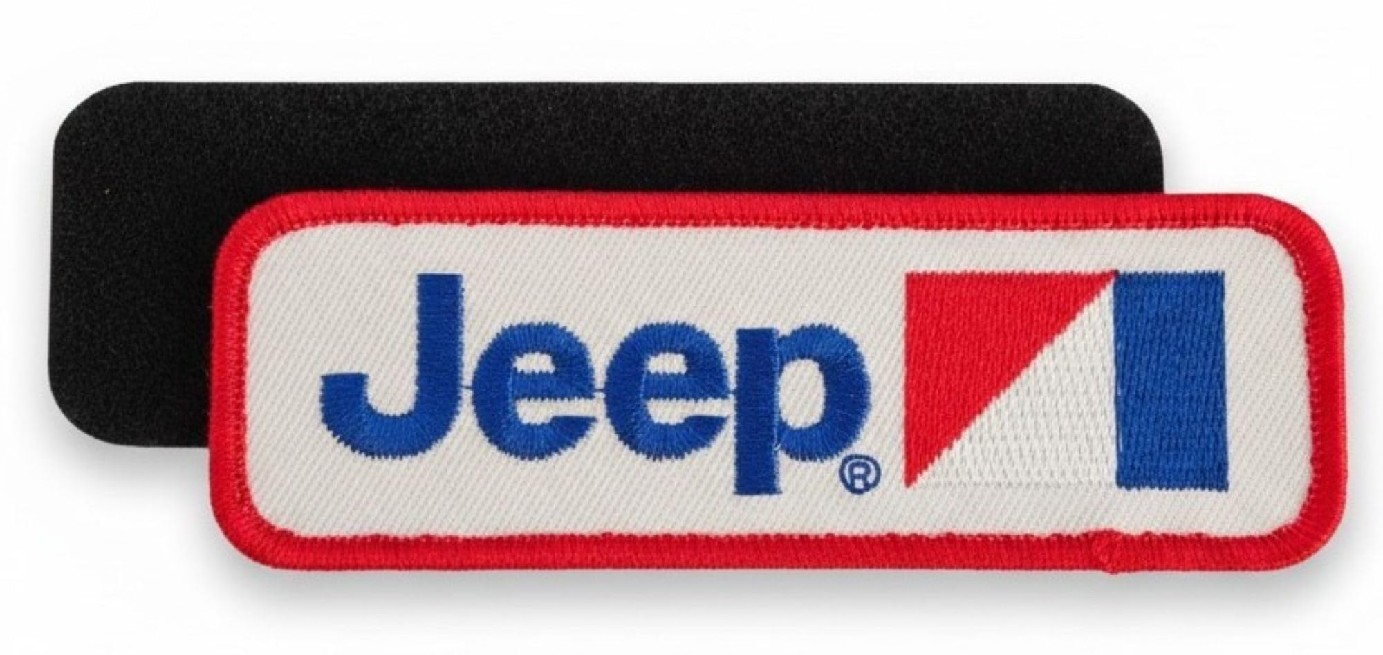 Patch brodé Jeep Logo 1970-1987 pour personnaliser vos sacs à dos de randonnée