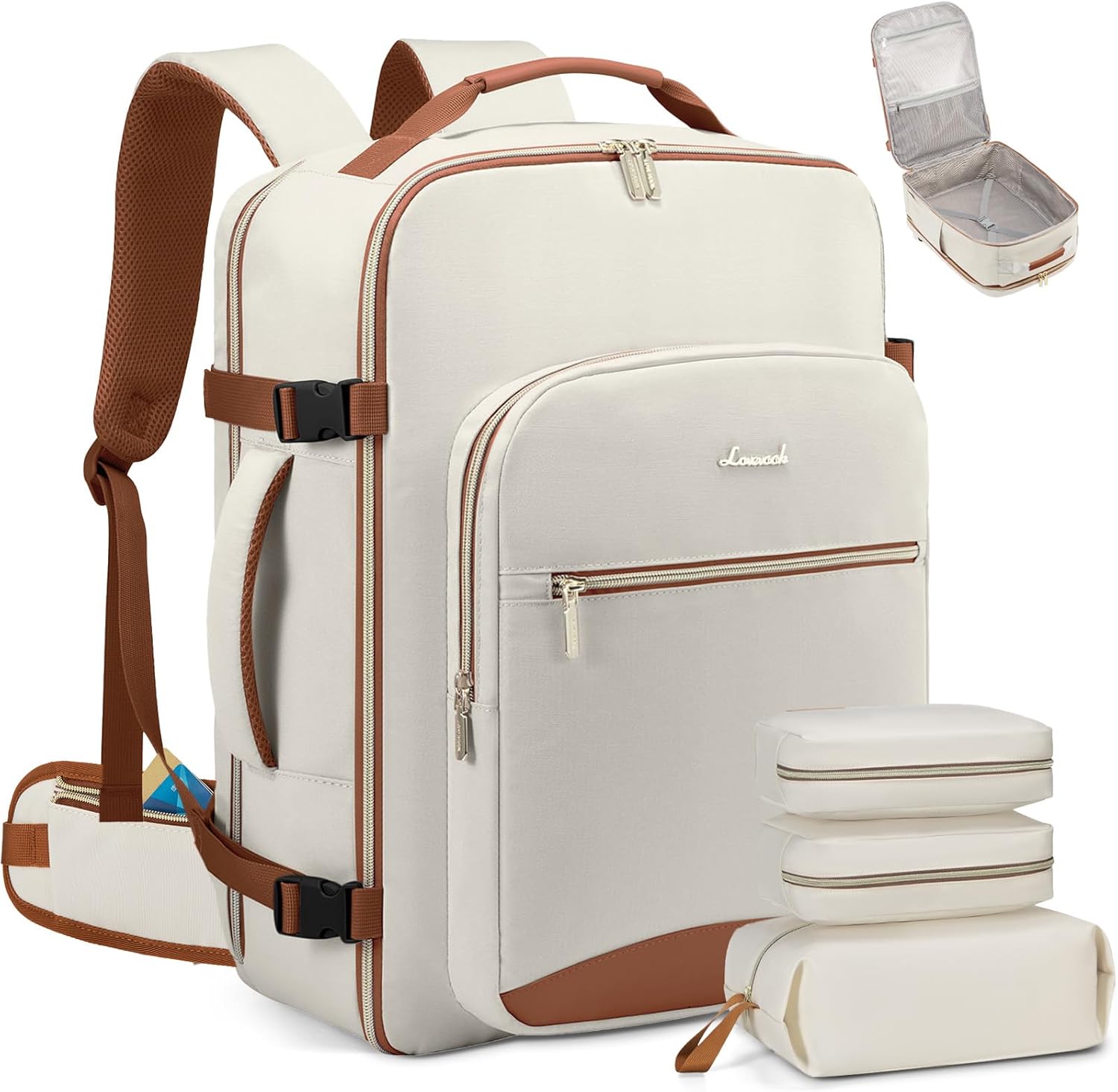 40L LOVEVOOK Women’s Travel Backpack with Waist Strap – Flight Approved 40L LOVEVOOK Women’s Travel Backpack with Waist Strap – Flight Approved