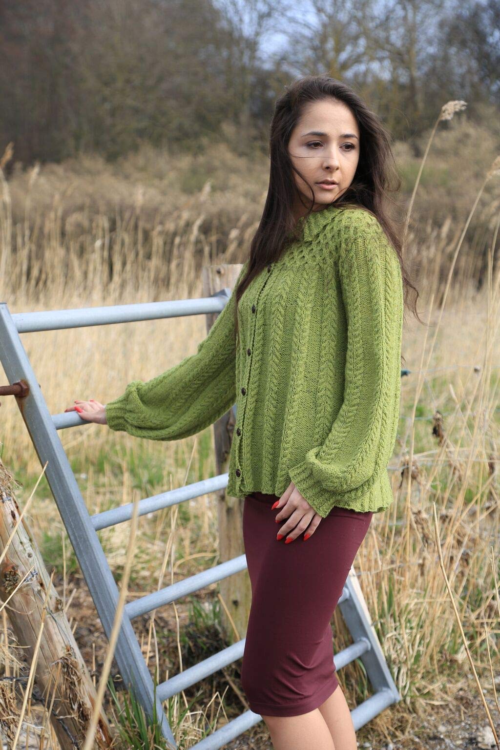 No-s-1219 Rachel Cardigan Maize 126 S/M